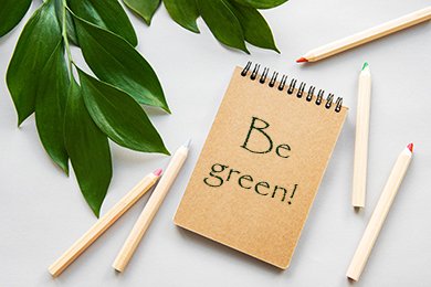 Environmentally friendly writing options